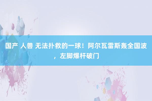 国产 人兽 无法扑救的一球！阿尔瓦雷斯轰全国波，左脚爆杆破门