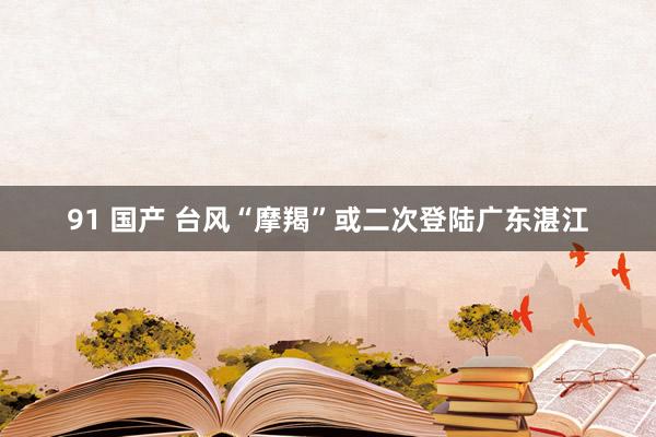 91 国产 台风“摩羯”或二次登陆广东湛江