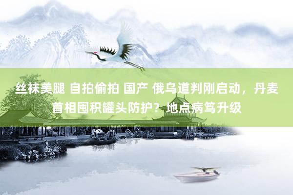 丝袜美腿 自拍偷拍 国产 俄乌道判刚启动，丹麦首相囤积罐头防护？地点病笃升级